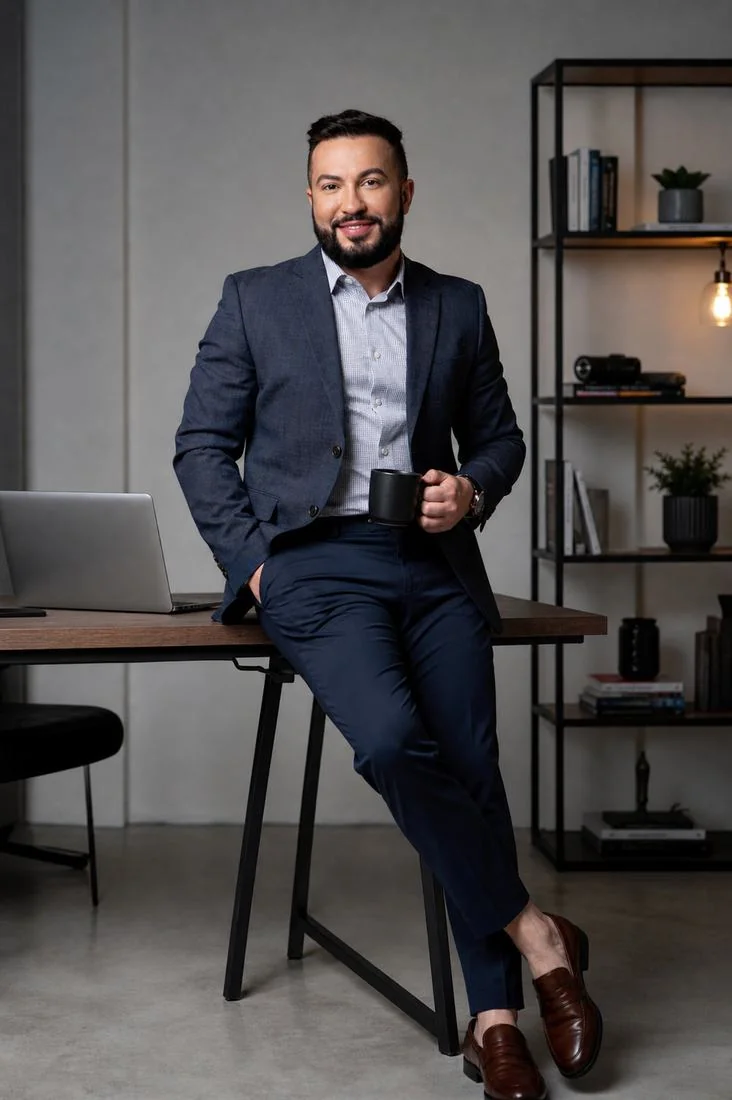 Wilson Silva, fundador da WS Labs, em fotografia utilizada no site